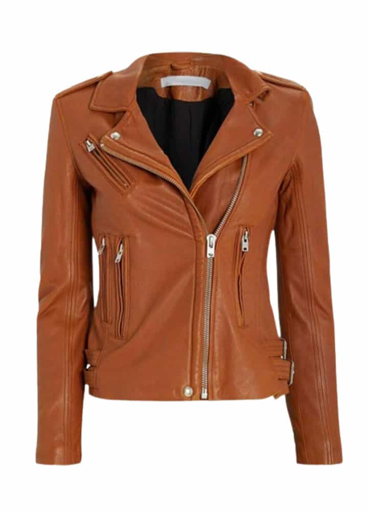 The Equalizer S02 Liza Lapira (Melody Bayani) Brown Jacket